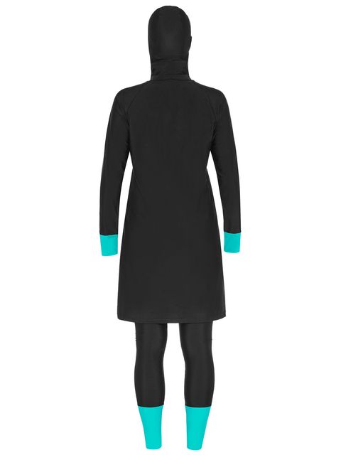 Swim Leggings shown with the Swim Hood and Swim Dress