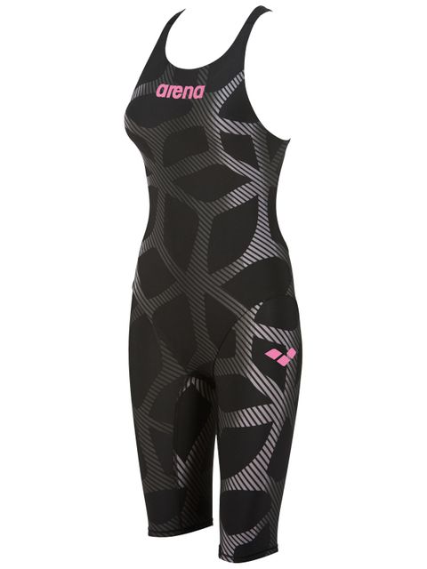 Arena Limited Edition Powerskin ST Black & Grey Kneelength 2