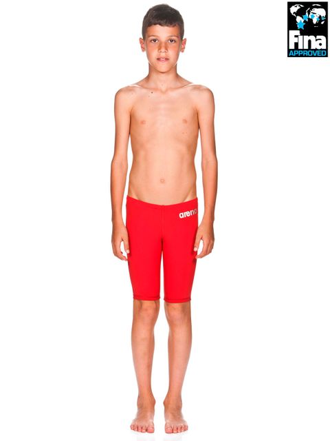 Arena Powerskin ST Junior Red Jammers