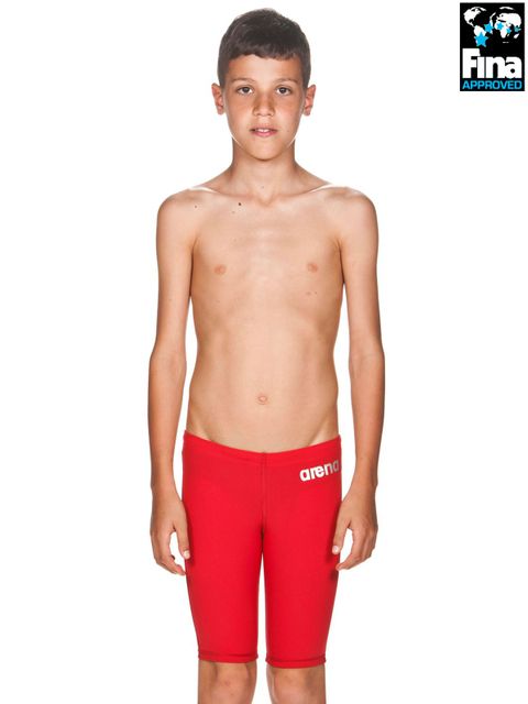 Arena Powerskin ST Junior Red Jammers