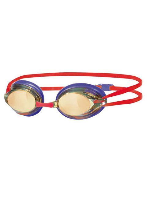 Zoggs Racespex Purple & Red Mirrored Lens Goggles edit