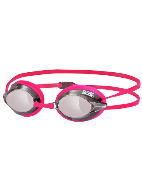 Zoggs Racespex Pink Mirrored Lens Goggles