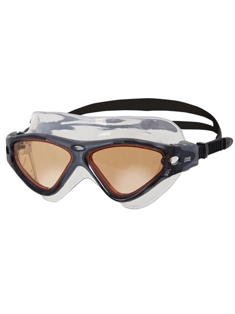 Zoggs Tri-Vision Black & Black Tinted Lens Mask 1