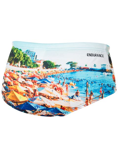 Speedo Salvador Retro Boys Trunks Back