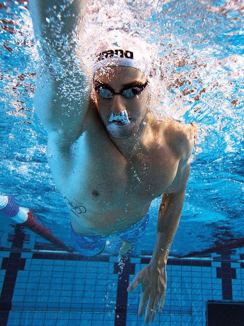 Arena 3D Race Silver Dome Swim Cap as worn by James Magnussen
