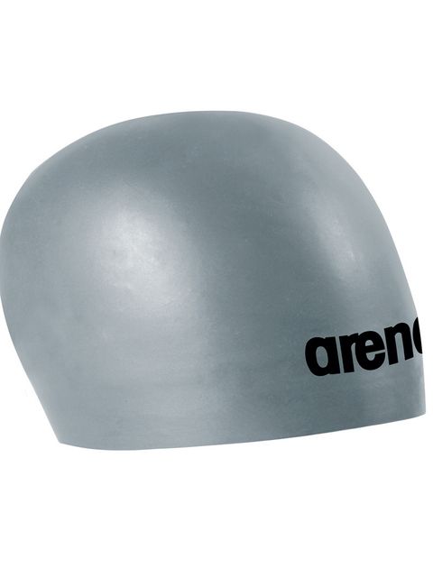 Arena 3D Race Silver Dome Swim Cap