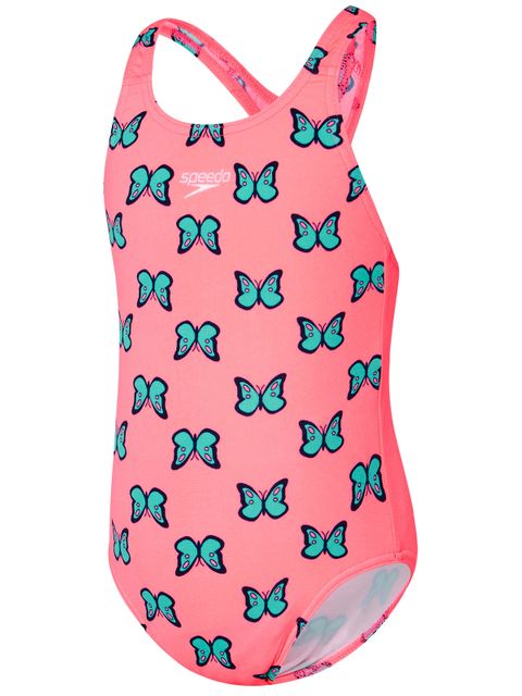 Speedo Butterfly Toddler Girls One Piece 1