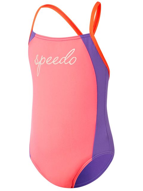 Speedo Sporty Toddler Girls One Piece 1