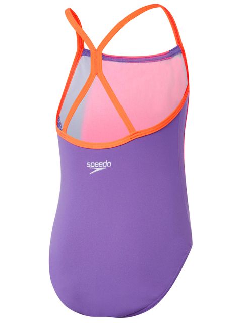 Speedo Sporty Toddler Girls One Piece 2