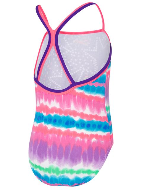 Speedo Sail Away Toddler Girls One Piece Back