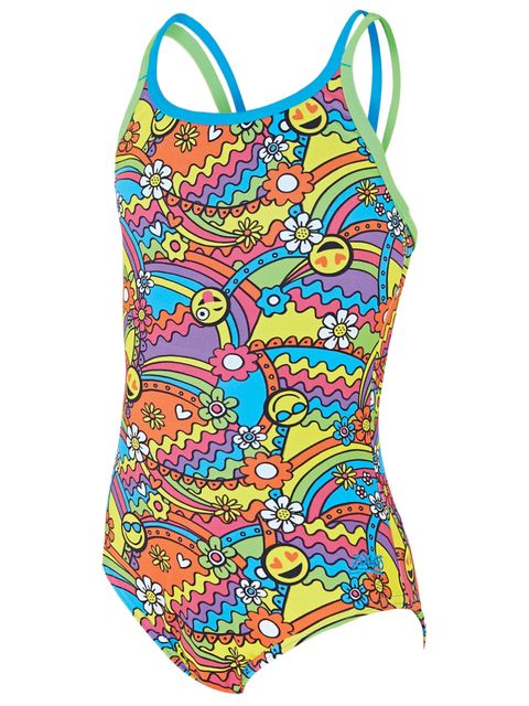 Zoggs Rainbow Smile Girls One Piece 4