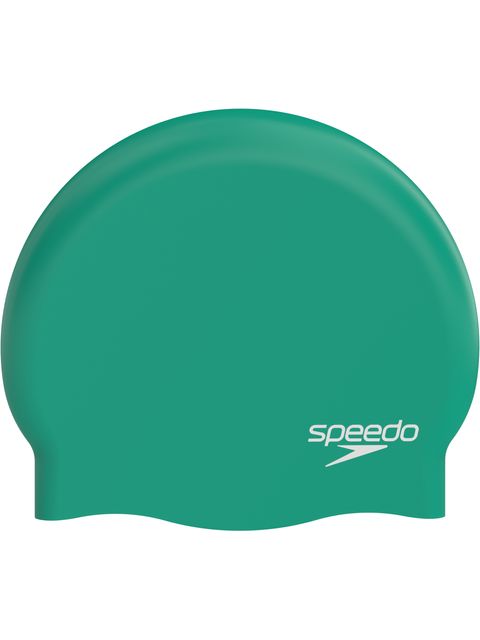 Speedo Plain Moulded Swim Cap - Ultramarine