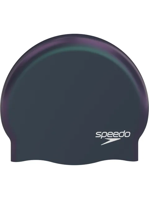 Speedo Plain Moulded Swim Cap - Dusk Purple