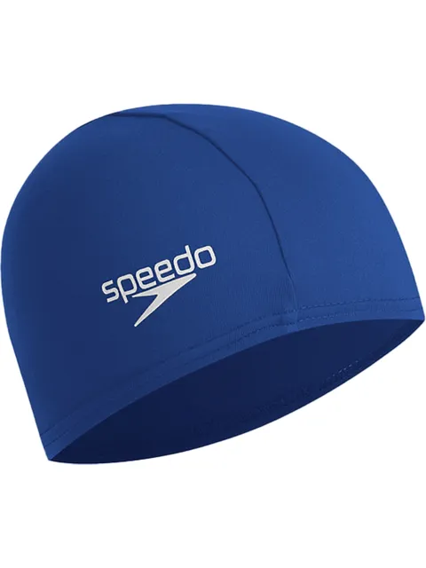 Speedo Polyester Swim Cap - Blue