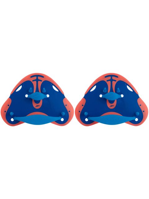 Speedo Finger Paddles - Blue Flame/Fluro Tangerine