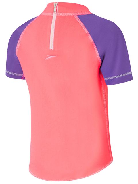 Speedo Logo Toddler Girls Sun Top 2