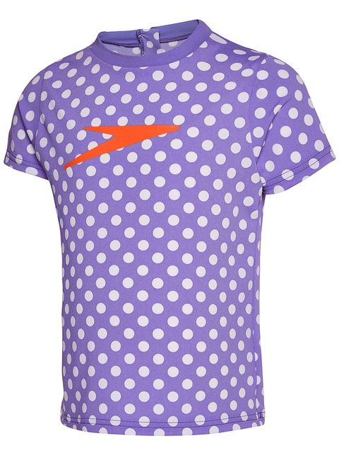 Large Spot Purple Sun Top