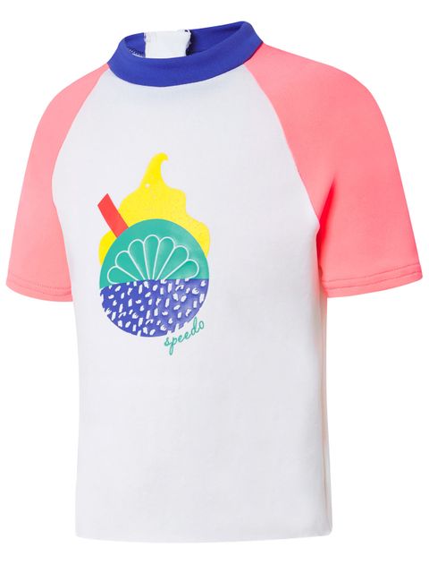 Speedo Ice Cream Toddler Girls Sun Top 1