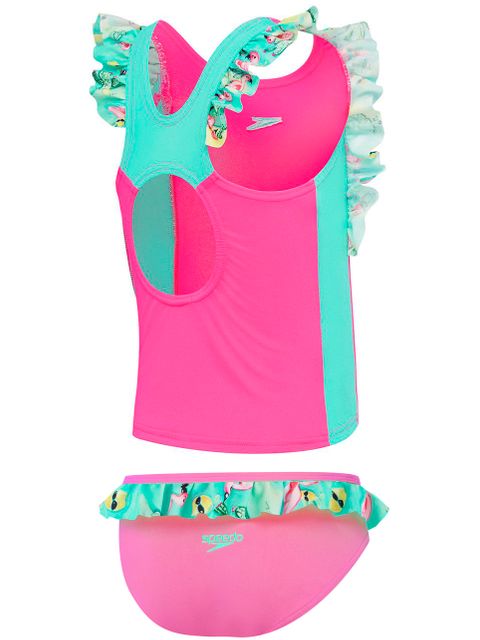 Speedo Frilly Toddler Girls Tankini Set