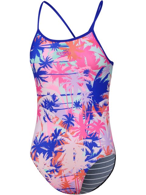 Speedo Strap Back One Piece - Tropic Optic