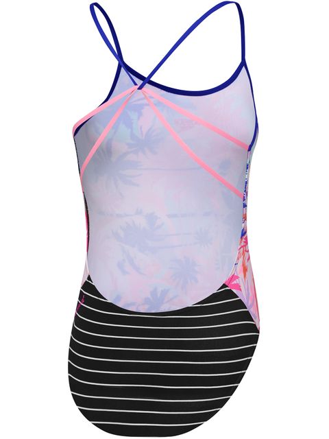 Speedo Strap Back One Piece - Tropic Optic