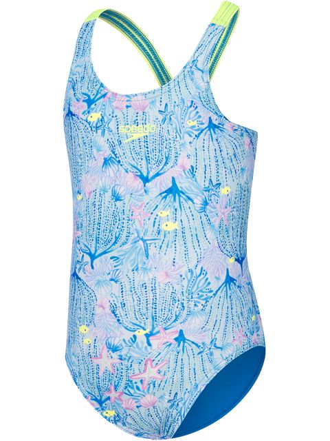 Speedo Leaderback One Piece - Coral Seas