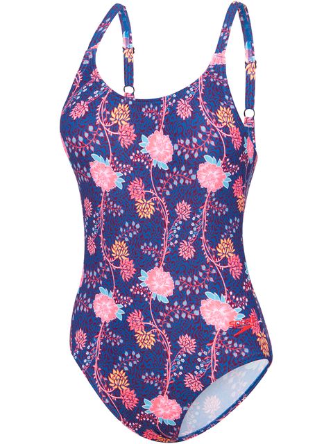 Speedo Tank Scoopback One Piece - Rozion