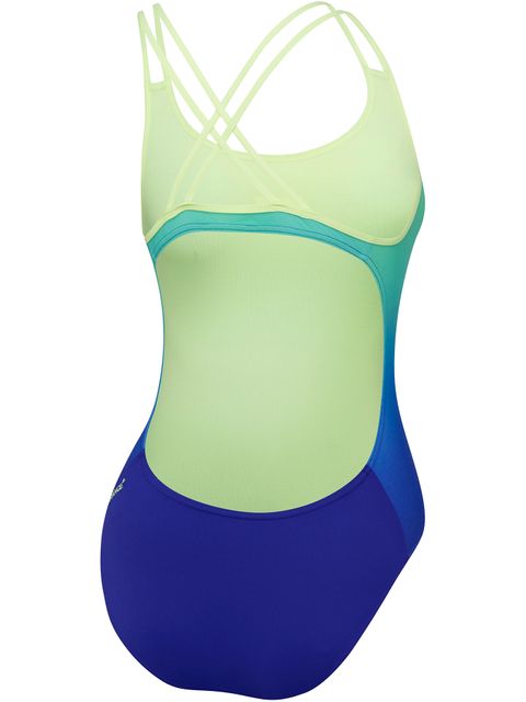 Speedo Twin Strap One Piece - Ombre Laguna