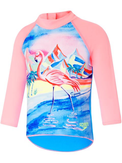 Speedo Long Sleeve Sun Top - Wish You Were Here