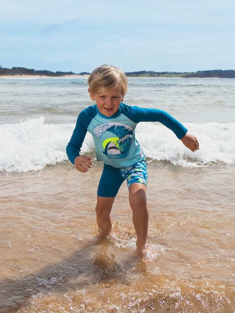 Speedo Long Sleeve Sun Top - Into The Deep