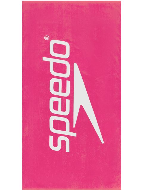 Speedo Logo Towel - Pink/White