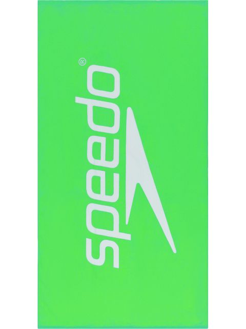 Speedo Logo Towel - Green/White