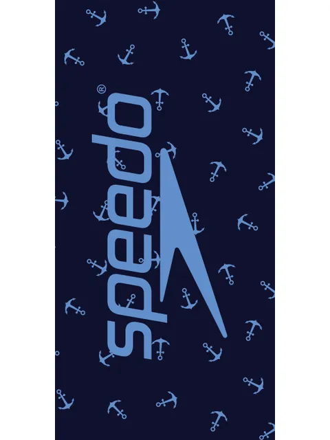 Speedo Logo Towel - Navy/Blue