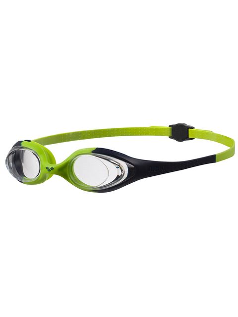 Arena Spider Jnr Navy & Green Goggles