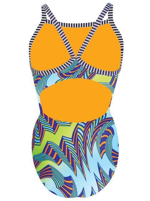 Dolfin Gizmo Girls One Piece Swimwear Back