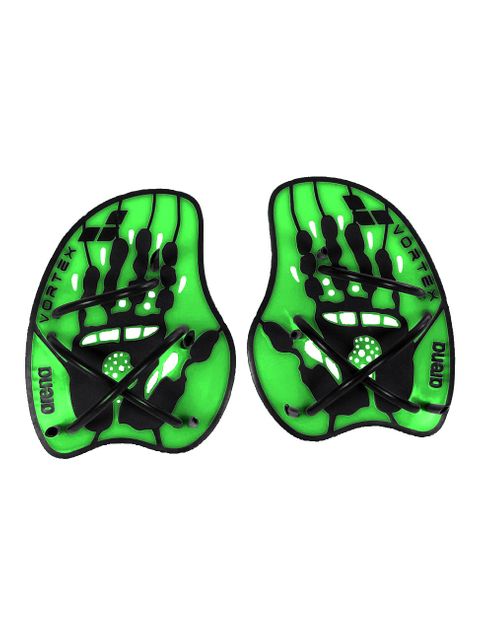 Arena Vortex Evolution Hand Paddle Green Front