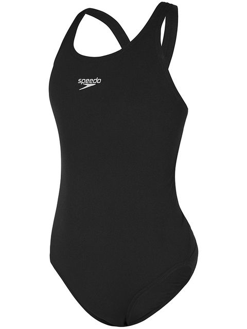 Speedo Leaderback One Piece - Girls Black