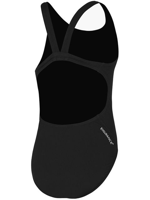Speedo Leaderback One Piece - Girls Black