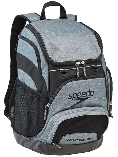Speedo Teamster Backpack Heather Grey & Black