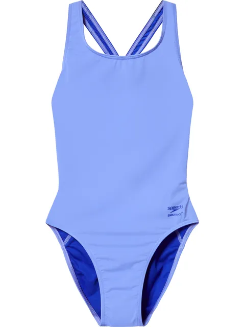 Speedo Solid Powerback One Piece - Moonlight Lavender