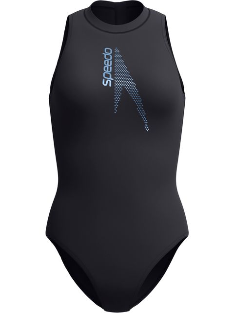 Speedo Hydrasuit One Piece - Anthracite/Mayan Blue