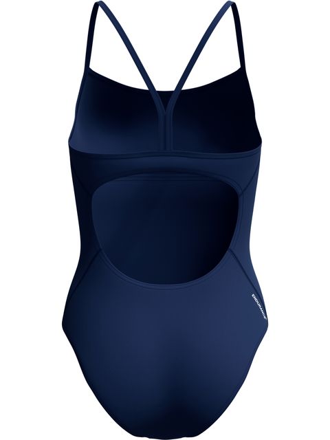 Speedo Classic Logo Thinstrap One Piece - Peacoat