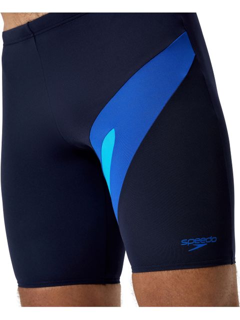 Speedo Mens Hyperboom Logo Jammers - Peacoat/Sapphire