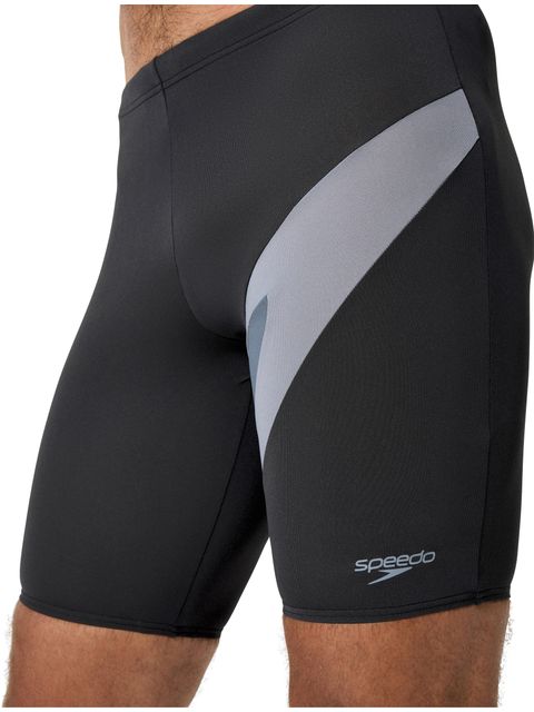 Speedo Mens Hyperboom Logo Jammers Anthracite/Grey