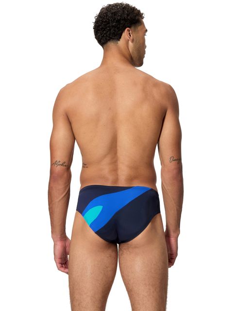 Speedo Mens Hyperboom Logo Briefs - Peacoat/Sapphire