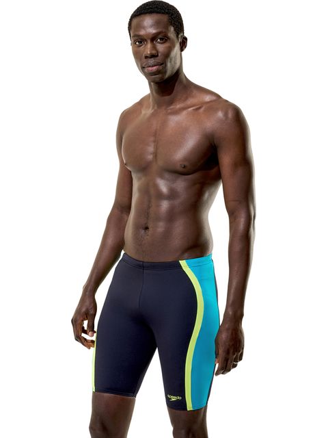 Speedo Solid Splice Jammers - Anthracite/Hyper Teal