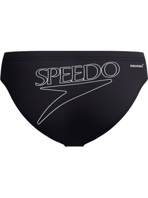 Speedo Mens Classic Logo Briefs - Anthracite