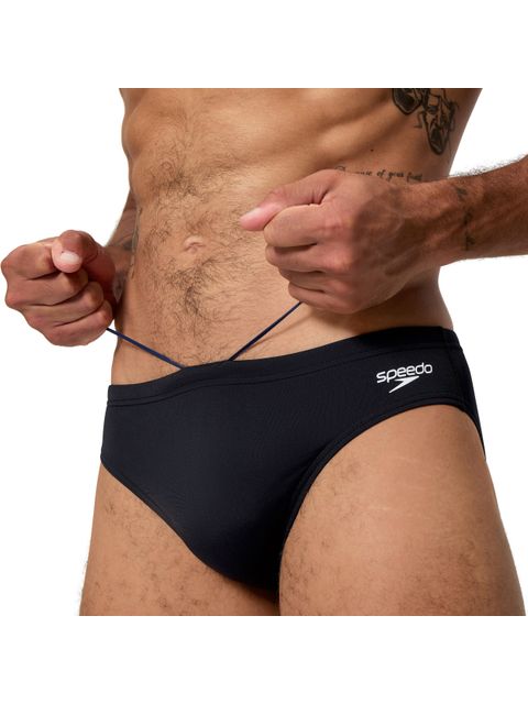 Speedo Mens Classic Logo Briefs - Anthracite