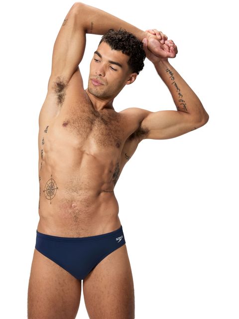 Speedo Mens Classic Logo Briefs - Peacoat