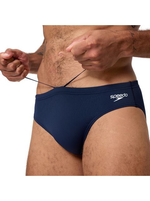 Speedo Mens Classic Logo Briefs - Peacoat